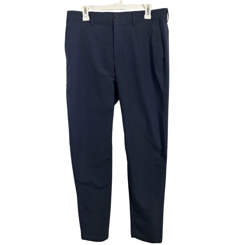 Banana Republic Men’s Navy Blue Slim Fit City Pants Size 33x34 Golf Casual Comfy